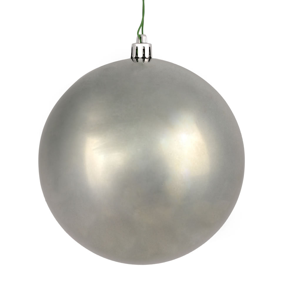 Vickerman 4.75 in. Limestone Shiny Ball Christmas Ornament