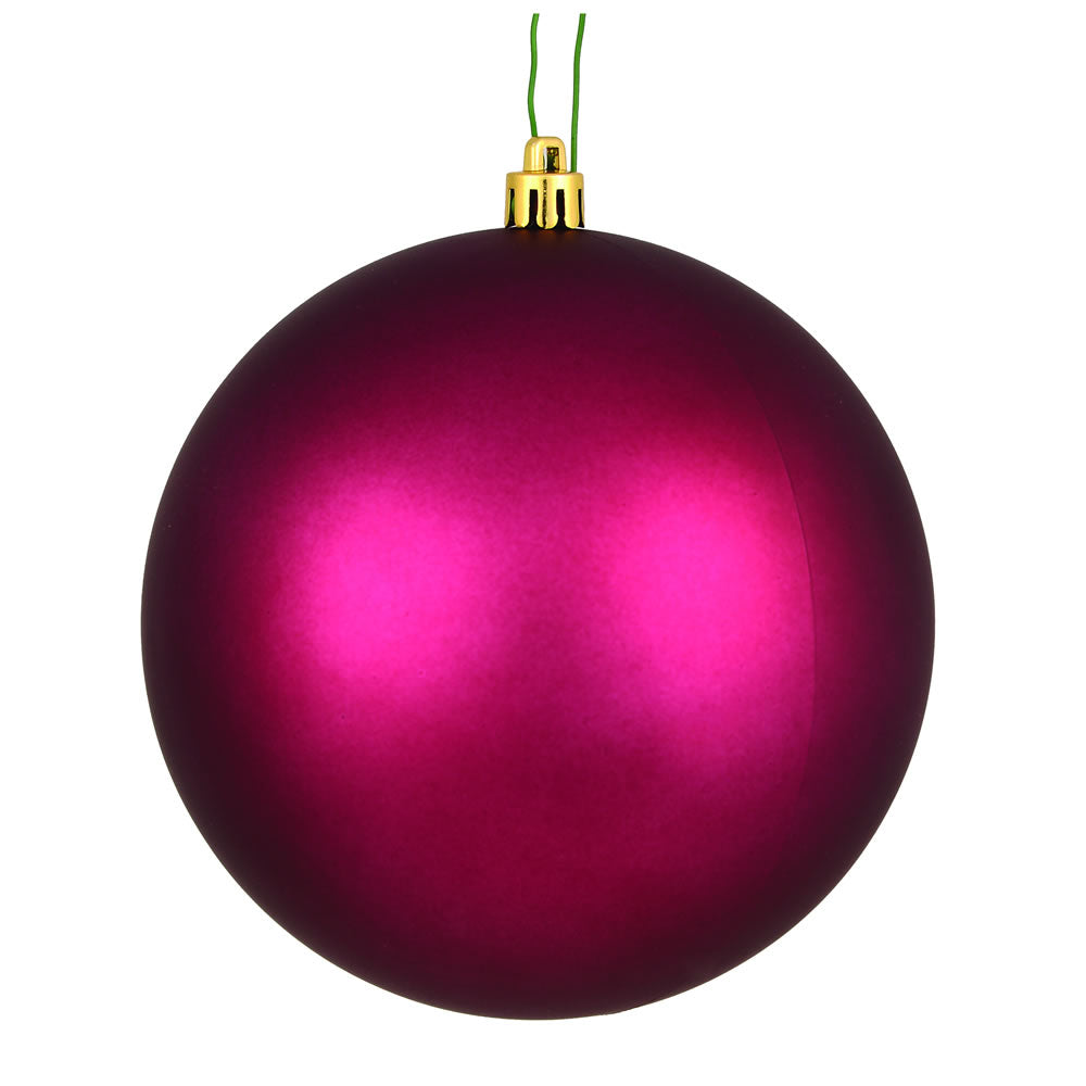 Vickerman 2.4 in. Berry Red Matte Ball Christmas Ornament