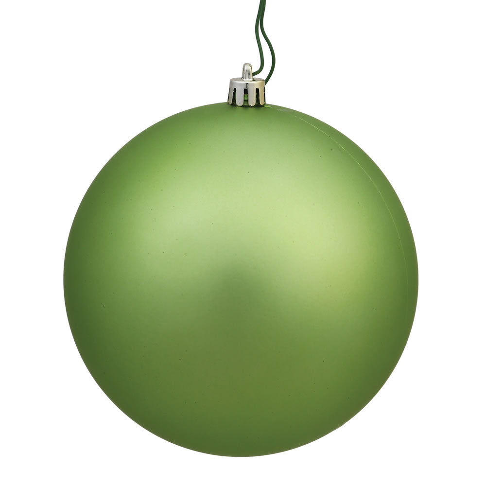 Vickerman 4 in. Celadon Matte Ball Christmas Ornament