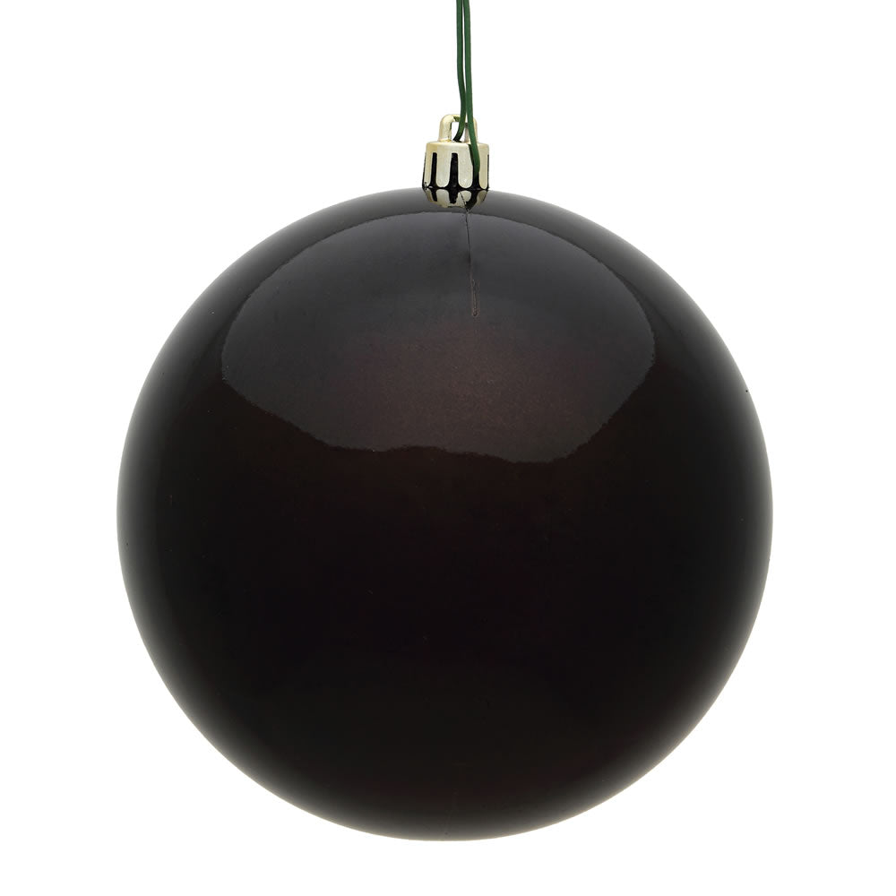 Vickerman 8 in. Chocolate Candy Ball Christmas Ornament