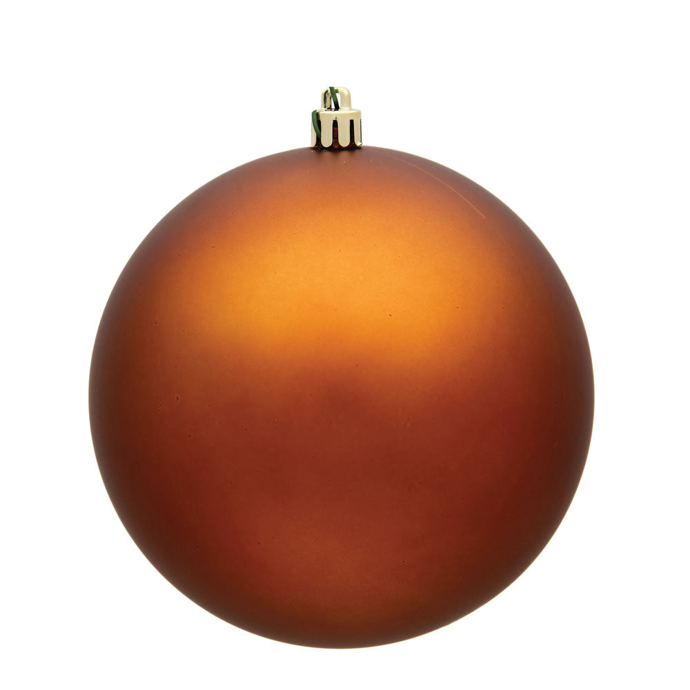 Vickerman 2.4 in. Copper Matte Ball Christmas Ornament
