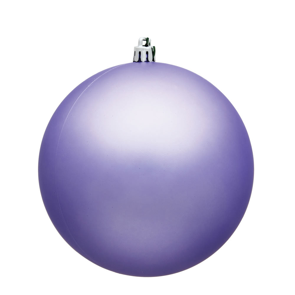 Vickerman 3 in. Lavender Matte Ball Christmas Ornament