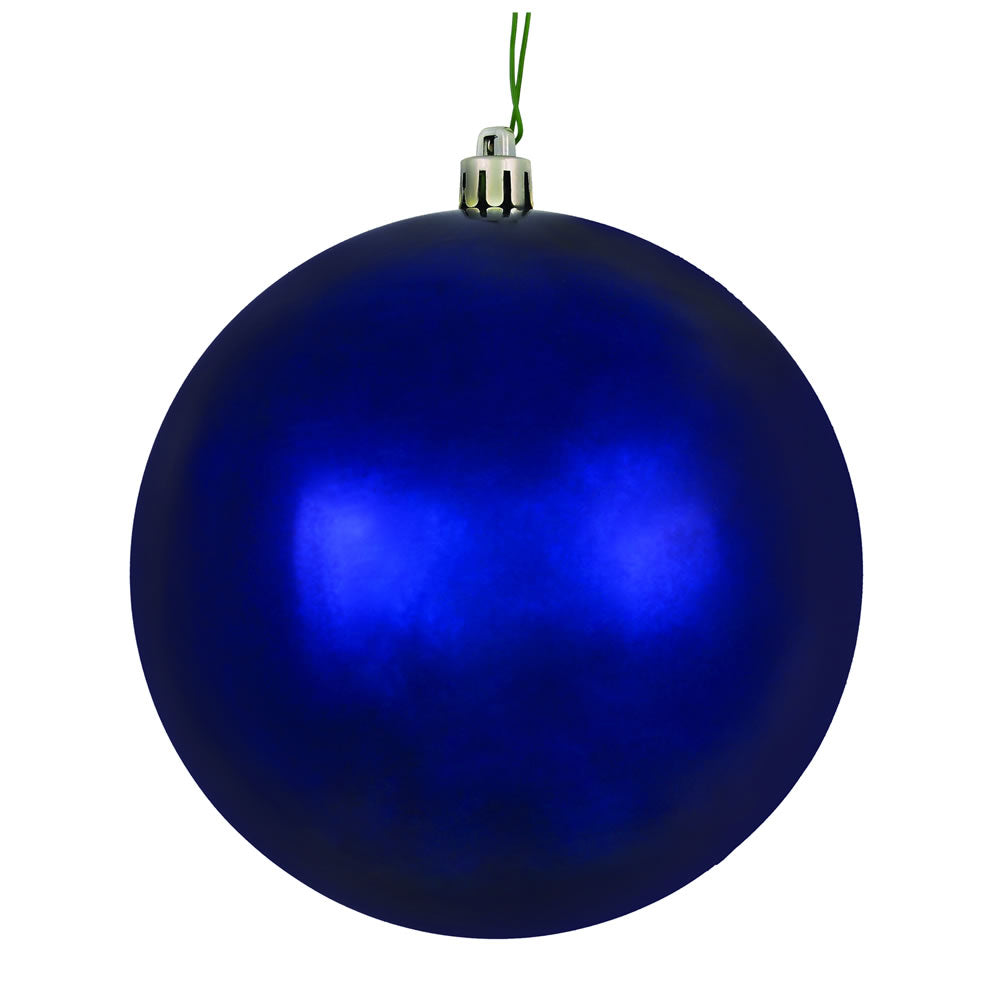 Vickerman 2.75 in. Midnight Blue Ball Christmas Ornament