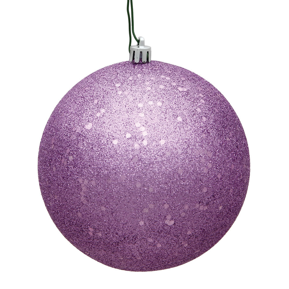 Vickerman 12 in. Orchid Ball Christmas Ornament