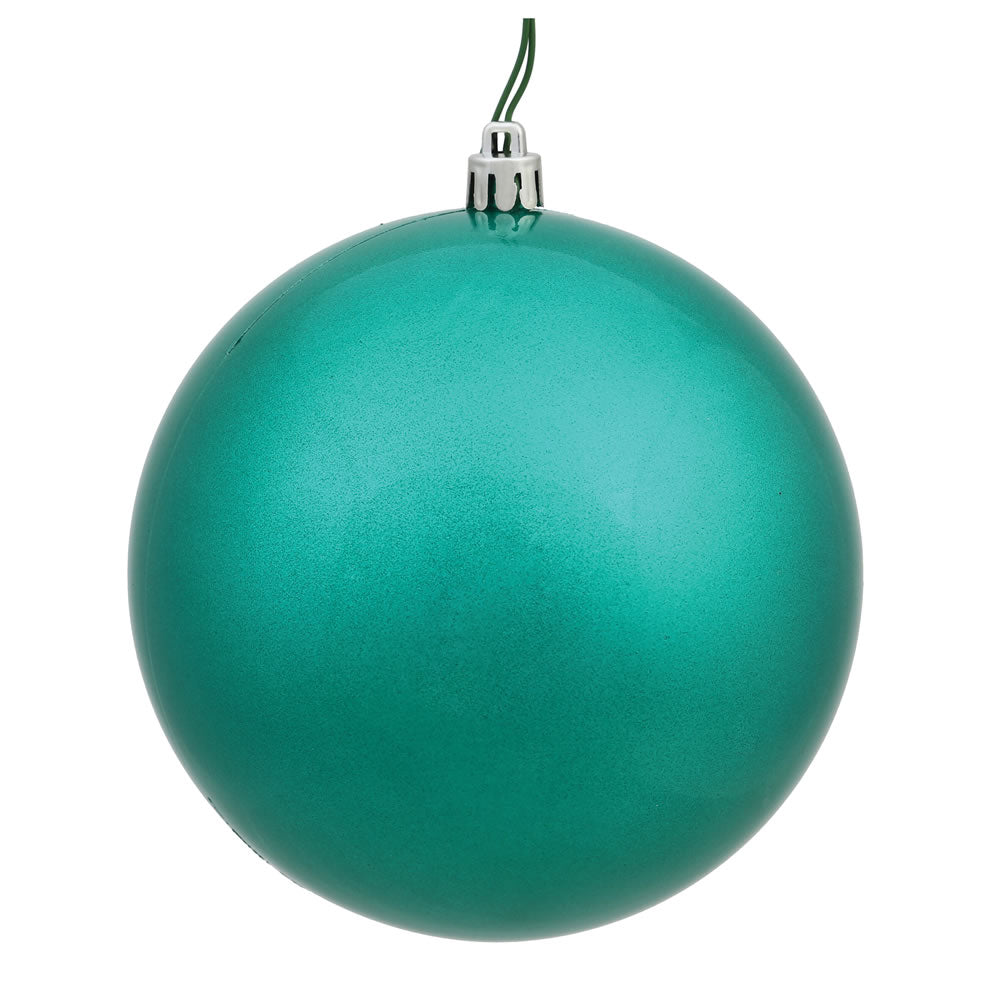 Vickerman 3 in. Seafoam Candy Ball Christmas Ornament