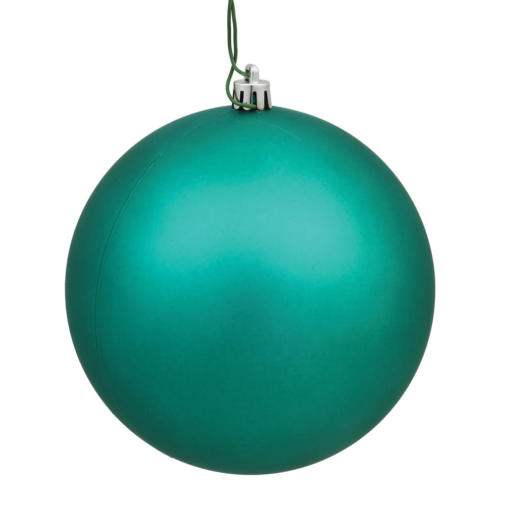 Vickerman 3 in. Seafoam Green Matte Ball Christmas Ornament