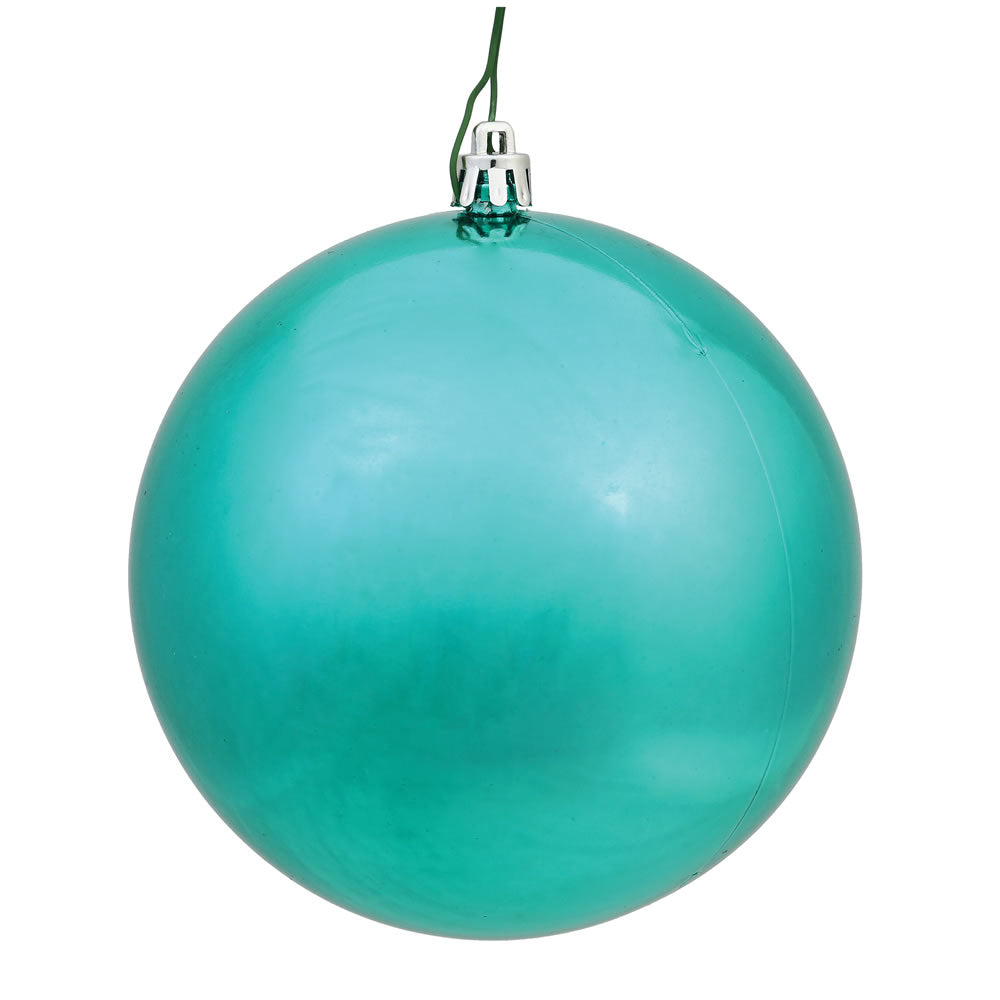Vickerman 3 in. Seafoam Shiny Ball Christmas Ornament