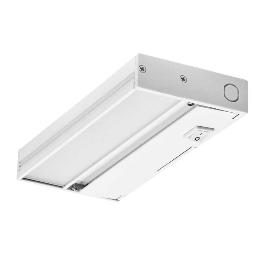 NICOR Linkable 8 in. Slim Dimmable White LED Under Cabinet Light Fixture