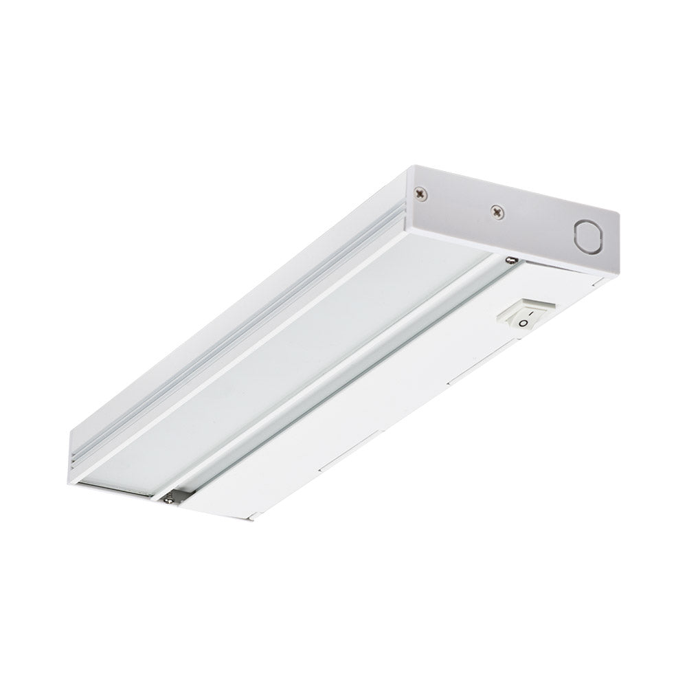 NICOR Linkable 12 in. Slim Dimmable White LED Under Cabinet Light Fixture
