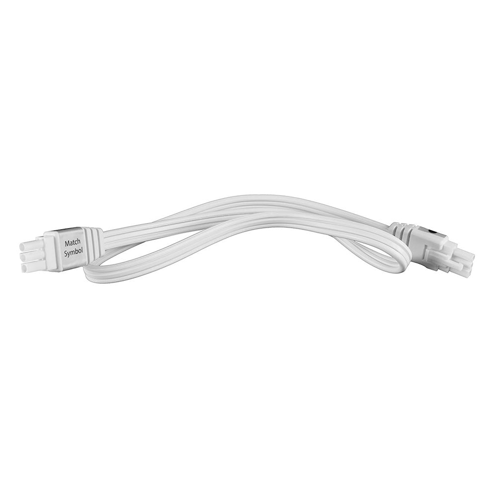 NICOR 24 in. White Jumper Cable for NUC-4 LED Under cabinet Fixture