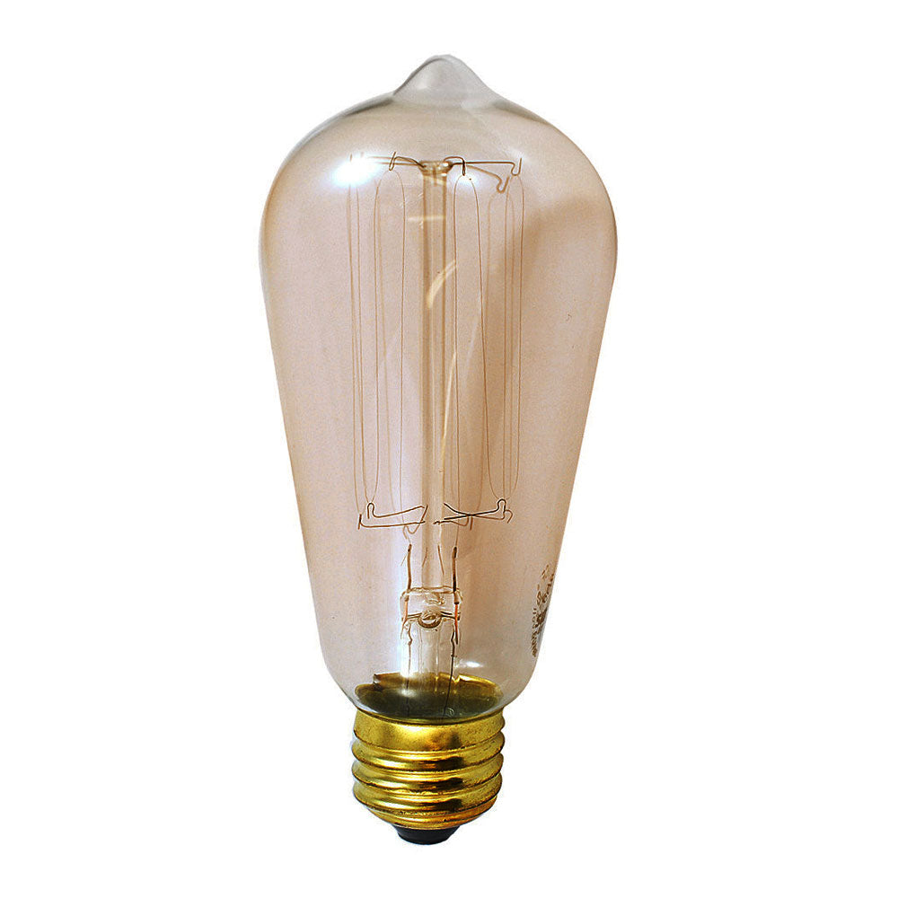 SUNLITE 60 watt Antique Carbon Marconi Filament S19 light bulb
