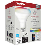 Satco 9.5w BR30 LED RGB Tunable White Starfish IOT 800 Lumens 120 Volt - BulbAmerica