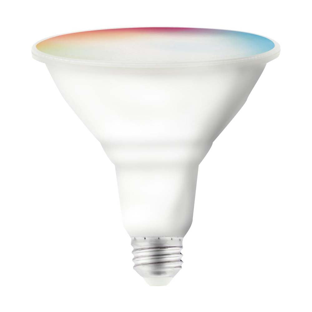 Satco 15w PAR38 LED RGB & Tunable White 1200 Lumens Starfish IOT Smart Bulb