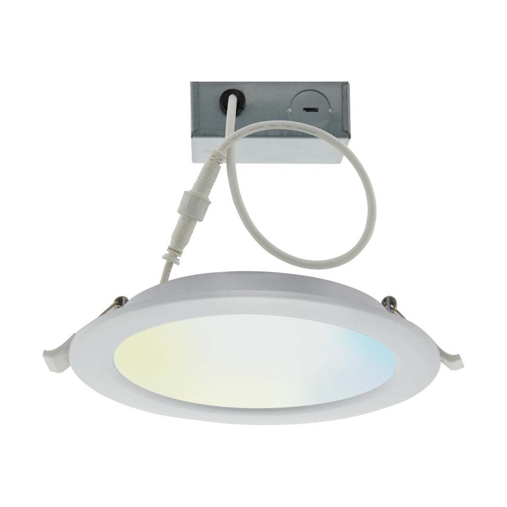 Wi-Fi 5-6in LED Tunable White - Edge-Lit Downlight 12w 850lm - Satco Starfish IOT