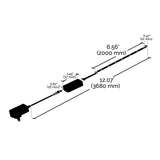 WI-FI 6FT Indoor LED RGB & White Tunable Strip Light - Satco Starfish_1