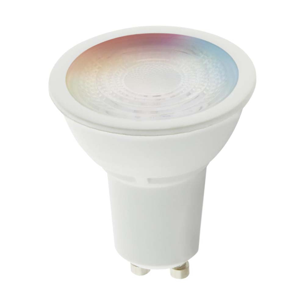 Wi-Fi LED 5.5w MR16 GU10 RGB & Tunable White 400Lm - Satco Starfish IOT Lamp