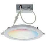 Satco 10w LED 4" Downlight  RGB & Tunable White Starfish IOT 120v