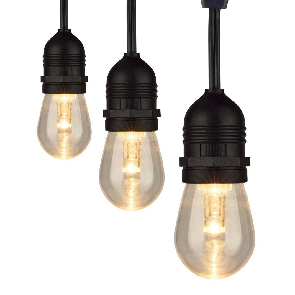 24-ft 12w 120v 12-S14 Lamp Tunable White IOT Starfish LED String Light