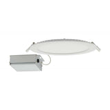 Satco 24w LED 8 inch CCT Selectable 120 volt Direct Wire Round Downlight