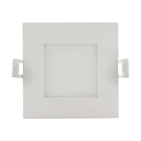 Satco 10w LED 4 inch CCT Selectable 120 volt Direct Wire Square Downlight - BulbAmerica