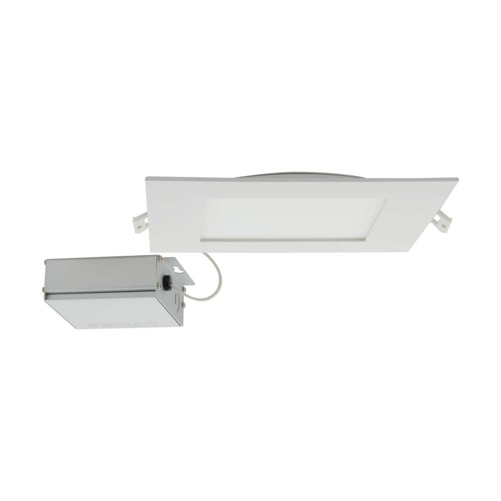Satco 24w LED 8 inch CCT Selectable 120 volt Direct Wire Square Downlight