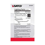 2Pk - Satco 6w G25 Globe Filament LED 2700K Medium Base Dimmable - 60w equiv_3