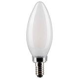 Satco 4w B11 LED 2700K Candelabra Base Frosted Dimmable - 40w equiv