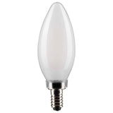 Satco 4w B11 LED 5000K Candelabra Base Frosted Dimmable - 40w equiv