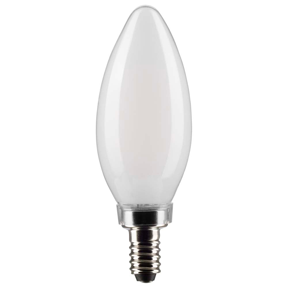 Satco 5.5w B11 LED 4000K Candelabra Base Frosted Dimmable - 60w equiv