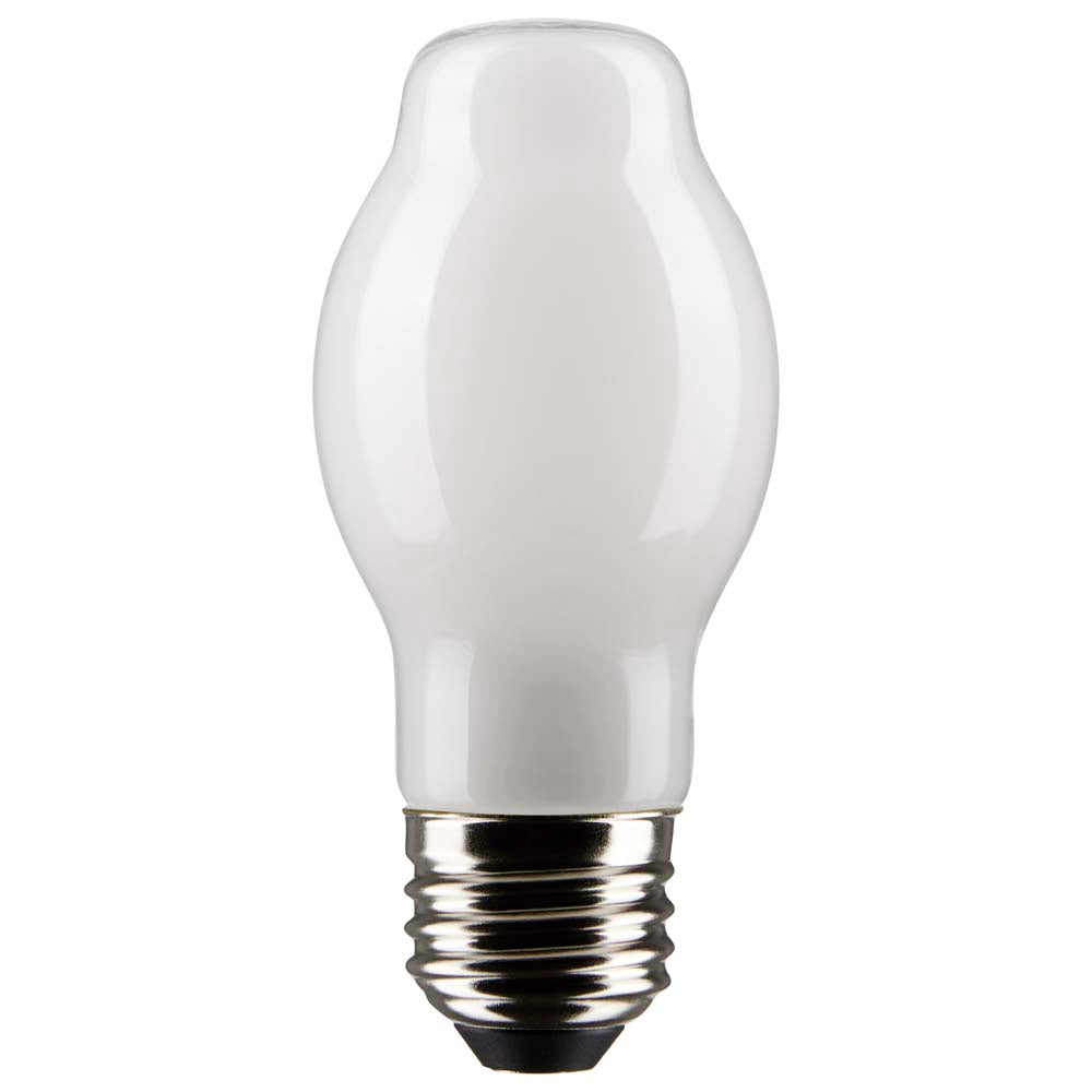 Satco 8w BT15 LED 4000K Medium Base White Dimmable - 60w equiv