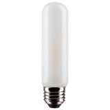 Satco 5.5w T10 LED 3000K Medium Base Frosted Dimmable - 40w equiv