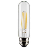 Satco 8w T10 LED 3000K Medium Base Dimmable - 60w equiv