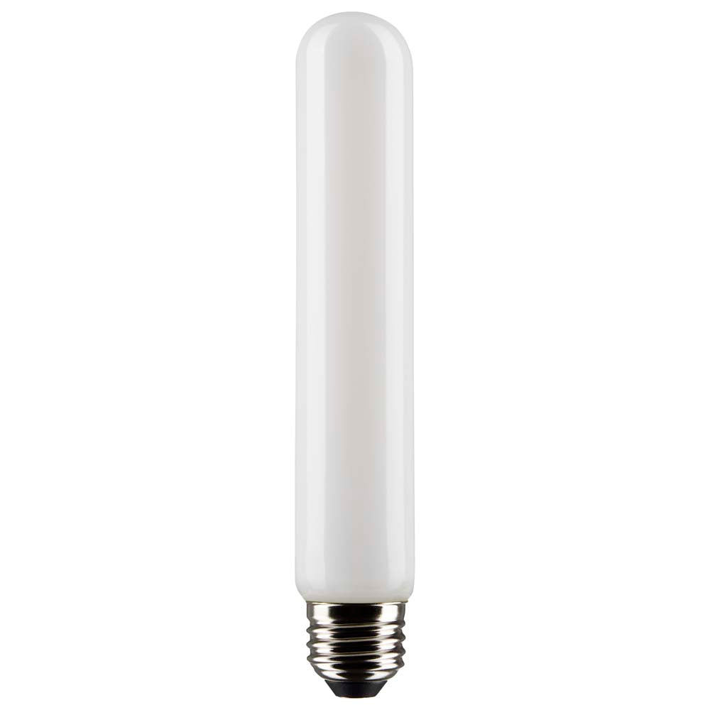 Satco 8w T9 LED 2700K Medium Base Frosted Dimmable - 40w equiv