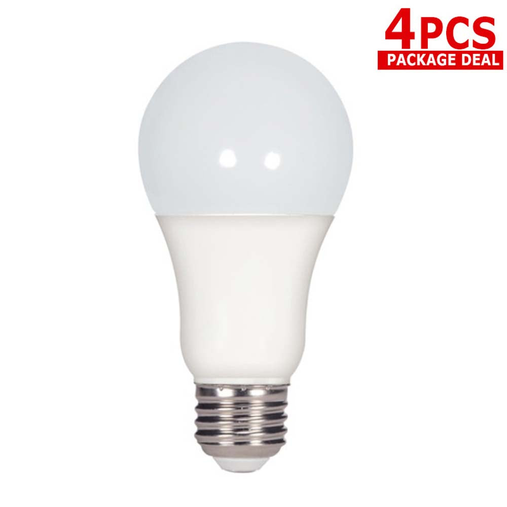 4PK - Satco 15.5w A19 LED 5000k Natural Light Non-Dimmable - 100w equiv.