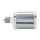 Satco 80w LED Hi-lumen shoe box style lamp fixture 3000K Mogul Extended 100-277V_2