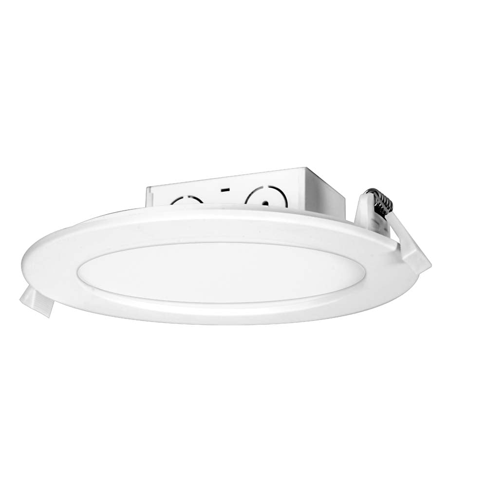Satco 11.6w LED Direct Wire Downlight Edge-lit 5-6 inch 4000K 120 volt Dimmable