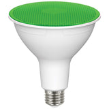 Satco 11.5w PAR38 LED Green 90 deg. 120v Bulb