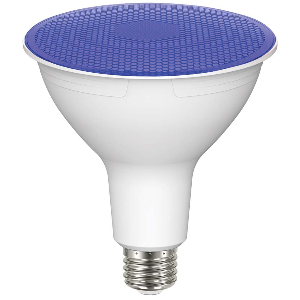 Satco 11.5w PAR38 LED Blue 90 deg. 120v Bulb