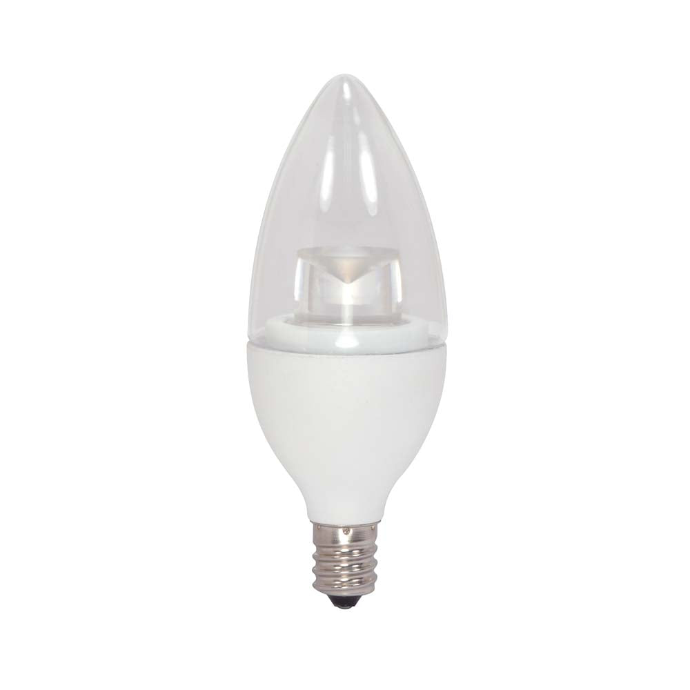 Satco 3.5w B11 Candle LED E12 Candelabra Base 300Lm 2700k Dimmable Bulb