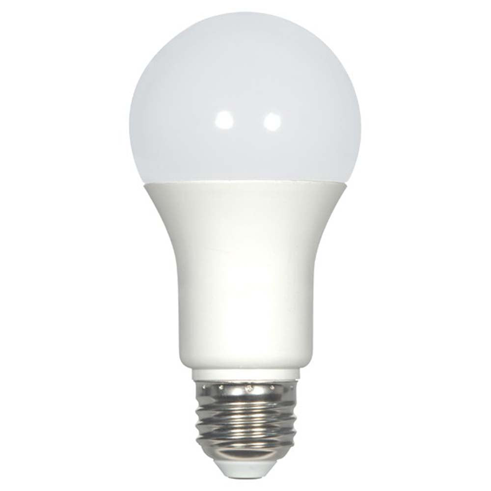 Satco 9.8W A19 LED 5000K Natural Light E26 Base Dimmable Bulb - 60W Equiv.