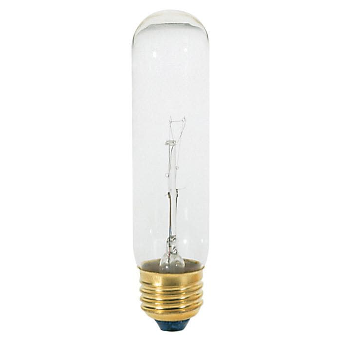 Satco S3896 60W 120V T10 Clear E26 Medium Base Incandescent light bulb