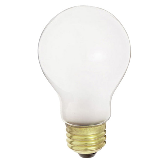 Satco S6050 25W 120V A19 Frosted E26 Incandescent - 2 light bulbs