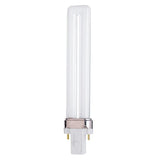 Satco S6313 13W Twin Tube 2-Pin GX23 Plug-In base 5000K fluorescent bulb
