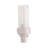 Satco S6316 9W Quad Tube 2-Pin G23-2 Plug-In base 3500K fluorescent bulb