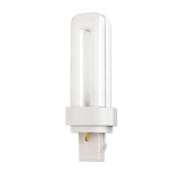 Satco S6317 13W Quad Tube 2-Pin GX23-2 Plug-In base 2700K fluorescent bulb