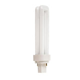 Satco S6322 18W Quad Tube 2-Pin G24D-2 Plug-In base 3000K fluorescent bulb