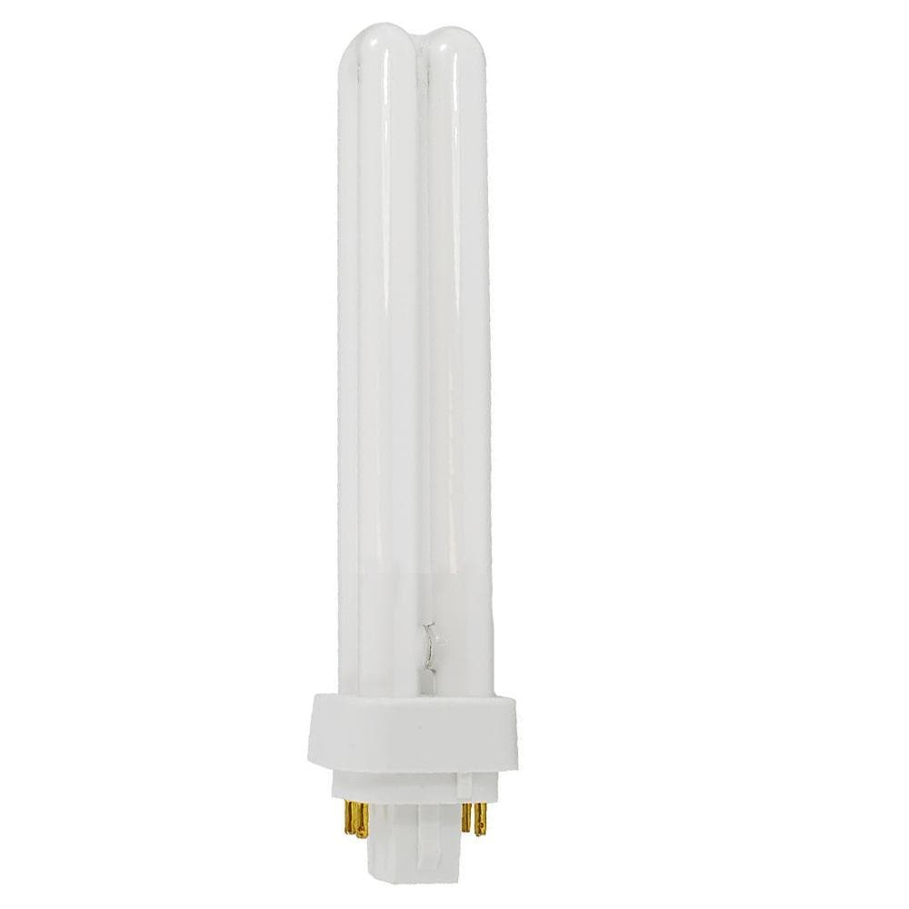 Satco S6340 26W Quad Tube 4-Pin G24Q-3 Plug-In base 4100K fluorescent bulb