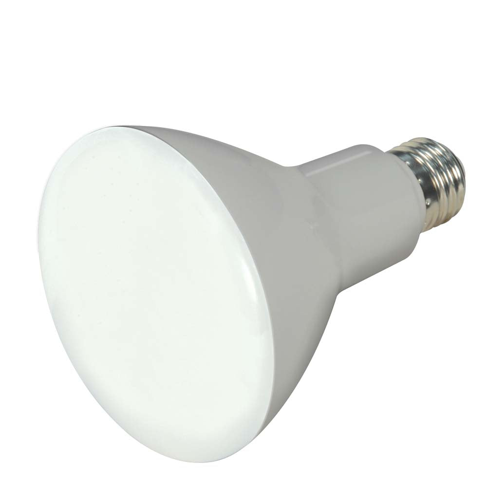 Satco 9.5w BR30 LED 4000K Medium base 120 volts Dimmable