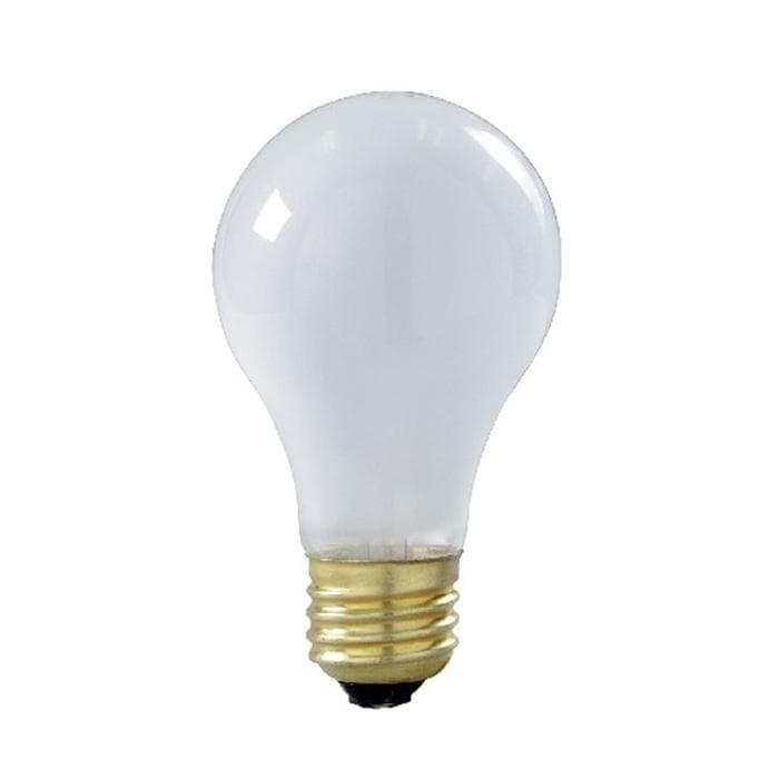 Satco S8505 75W 130V A19 Frosted E26 Medium Base Incandescent - 4 bulbs