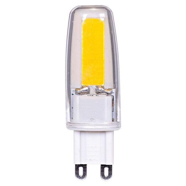 Satco 4w G9 LED 120v 3000K Soft White Carded light bulb